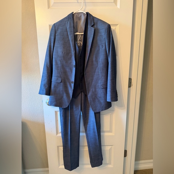 Calvin Klein Navy Blue Kids Suit Set